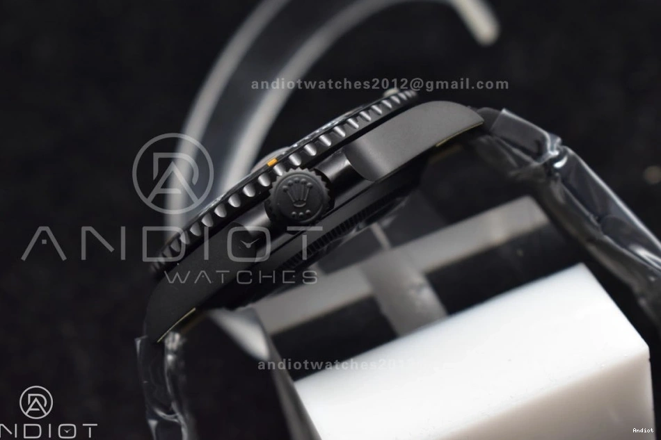 1:1 470 DIW Edition Black Orange Dial VS Upgraded VSF on DLC Best DLC Submariner Bracelet 0816